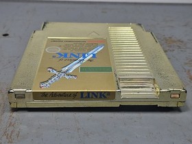 Zelda II: The Adventure of Link Gold (Nintendo NES, 1988) Cart Only TESTED