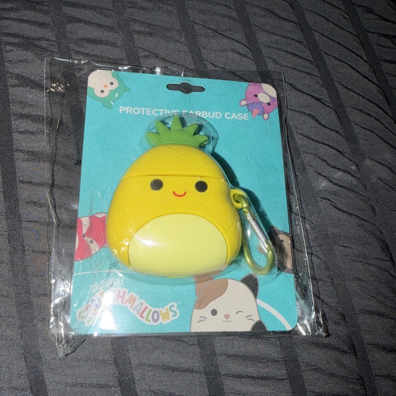 SQUISHMALLOW MAUI the PINEAPPLE Wireless EarBud Headphones Case for Airpods 