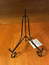 12 - 5in. black wire plate/picture holders Tripar Int. Inc NIB