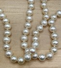 14k Knotted Pearl Necklace  — photo 4