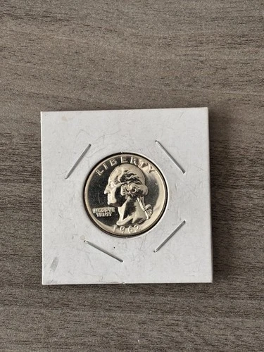 1962 Washington Quarter Gem Proof 90% Silver