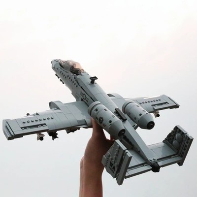 US Military A-10 Fighter Bausteine Waffen Fahrzeug Modell neuer Typ gepanzert Do