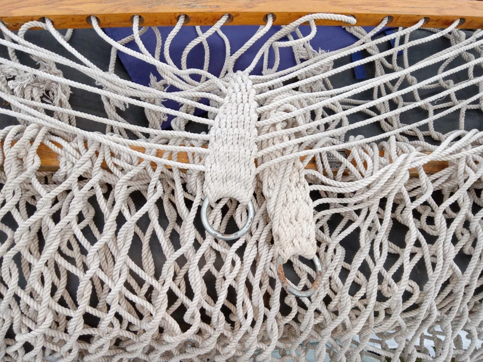 Hamaca cuerda Pawleys Island (utilizable pero necesita reparación) Desde 46036 se puede recoger Foto 4 de 4