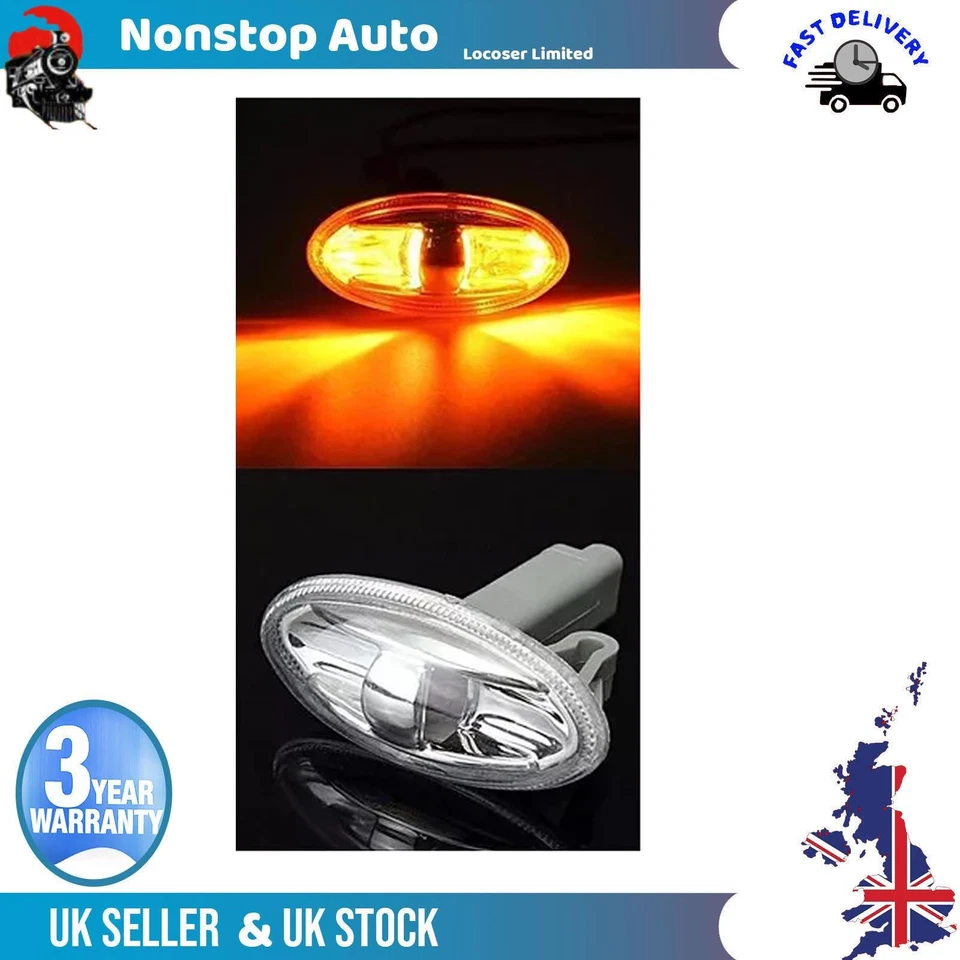 Lampada ripetitore indicatore laterale R o L per VAUXHALL Combo Zafira Vivaro C 6325G3 - Immagine 3 di 4