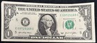 2021 Richmond $1 Bill Fancy Ladder 5,6,7,8,9,0,1,2 All Unique Numbers Note — photo 1