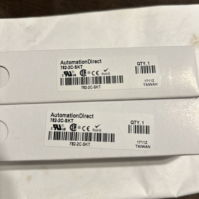 LOT OF 2 AUTOMATION DIRECT 782-2C-SKT RELAY SOCKET