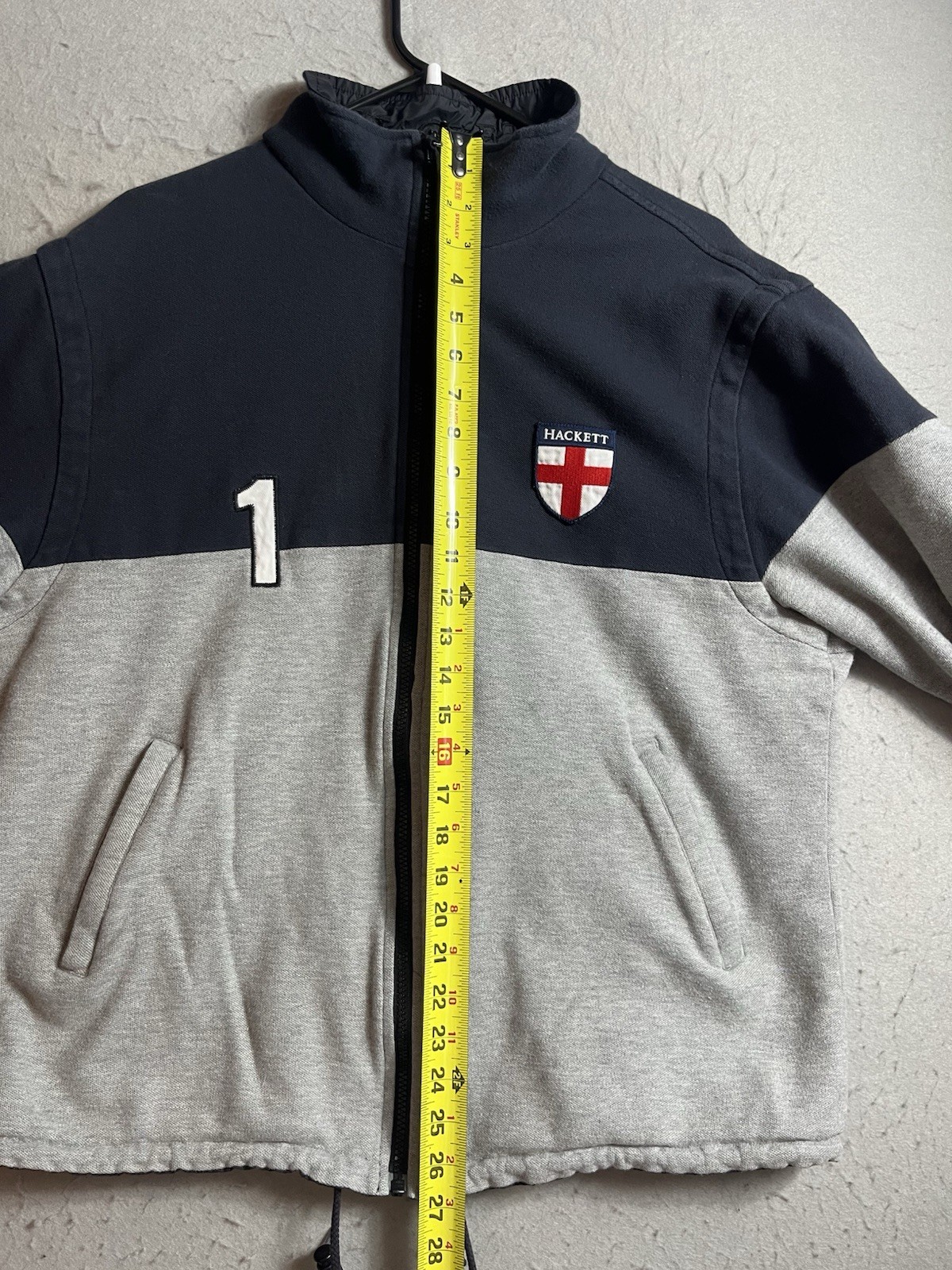 HACKETT UNION JACK FLAG BTN / Reversible #1 JACKE… - image 16