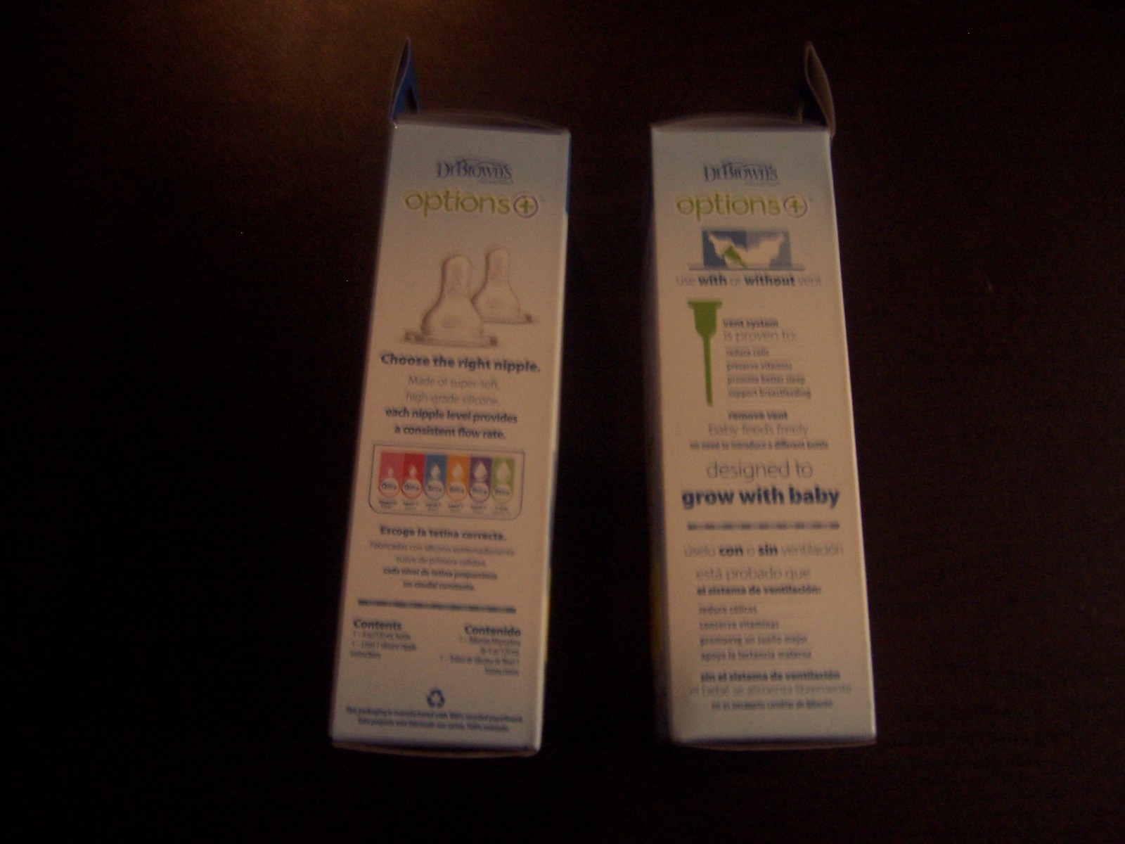 Dr. Brown’s Anti-Colic Baby Bottle 8oz Options+ BPA-Free lot