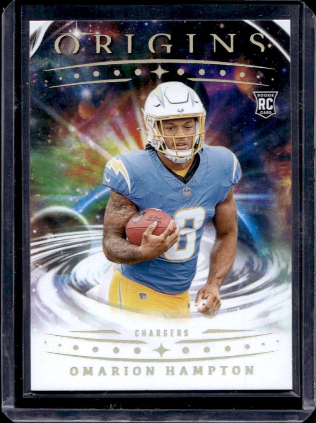 2025 Origins Omarion Hampton Rookie RC #134 Chargers