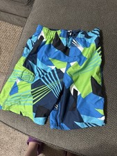 Kanu Surf Swim Trunks Large 14/16 Boys Youth Mesh Liner