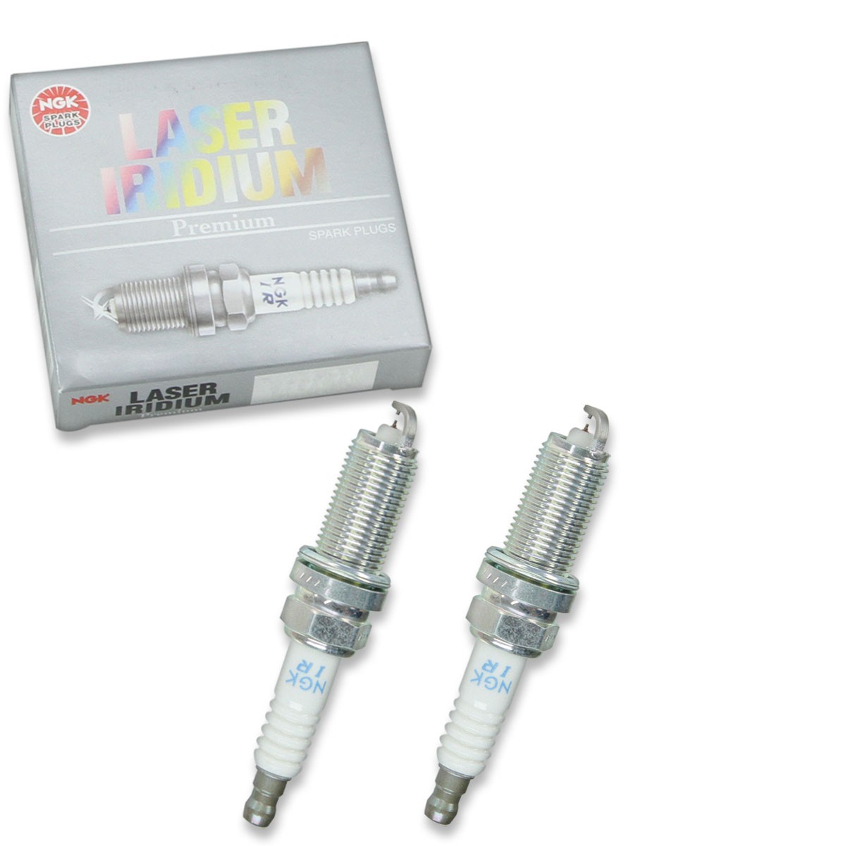 2 pc NGK 6176 DILFR6D11 Laser Iridium Spark Plugs for PKH20TT IKH20TT jc