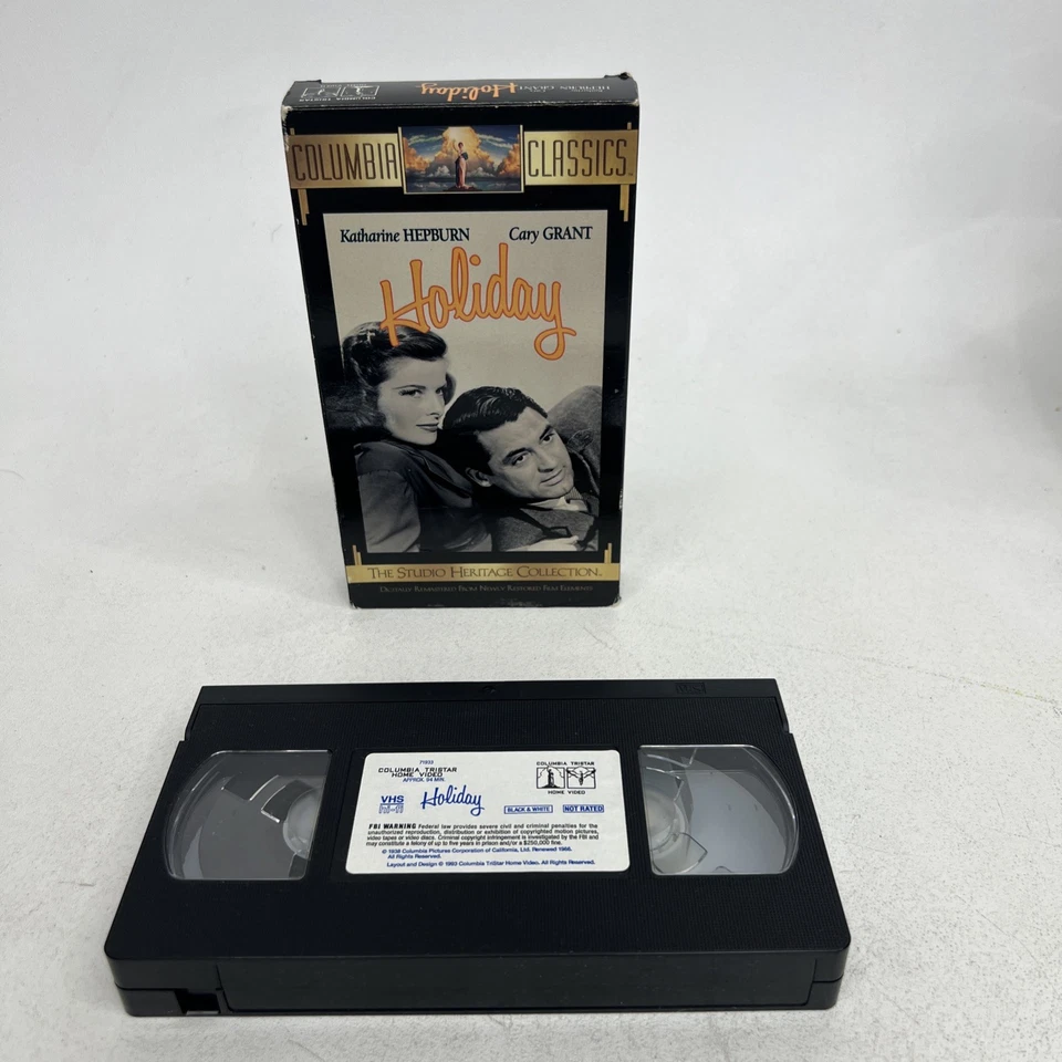 HOLIDAY VHS 1993 Katharine Hepburn  Foto 3 de 4
