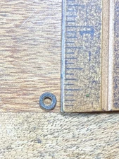 Unknown Make Electric Clock Movement Hands Nut (See Pics To ID Mvmt) (KD2353)