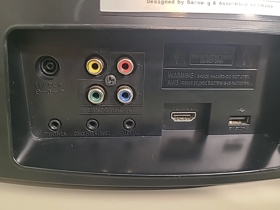 Samsung MM-D470D Micro Sistema DVD CD FM Reproductor iPod Base Sin Control Remoto Foto 4 de 4