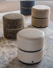 Hocker Fußhocker Wohnzimmer Möbel Set Polster Design Bizzotto Italienische Möbel