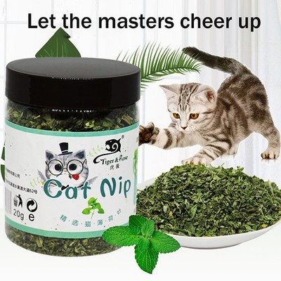 Organic 100% Natural High Quality Catnip Cattle Grass Mint Taste Funny Cat Toy