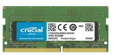 Crucial RAM CT16G4SFRA266 16GB DDR4 2666MHz CL19 Laptop Arbeitsspeicher SO DIMM