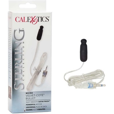 Calexotics Novelties Sterling Collection Velvet Micro Bullet 1Inch