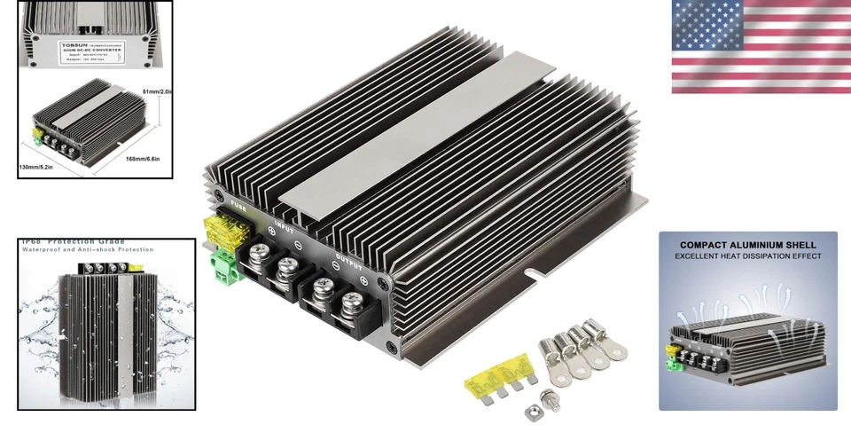 Voltage Regulator Transformer 600W Waterproof - Image 2 of 4