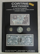 &auml;lterer Auktionskatalog aus dem Jahr 2002 der Cortrie Auktionen