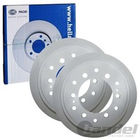 2X Hella Bremsscheiben 312Mm Hinten Passend FüR Toyota FJ Land 54701PRO