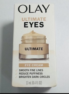 OLAY Ultimate Eyes Cream - DARK CIRCLES PUFFINESS WRINKLES FINE LINES - 0.4 oz