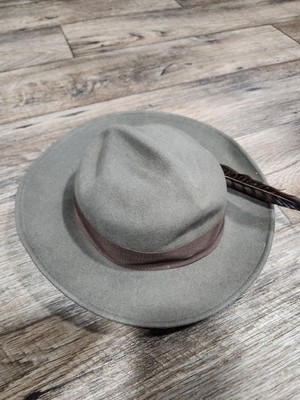 Vintage Don Anderson Hat 100% Peachfelt Wool Feather Bow  display picture 2
