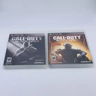 Lot of 2 Call of Duty: Black Ops II 2 and Black Ops III 3 PS3 - CIB Tested