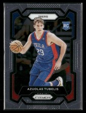 2023-24 Panini Prizm #283 Azuolas Tubelis Philadelphia 76ers Rookie