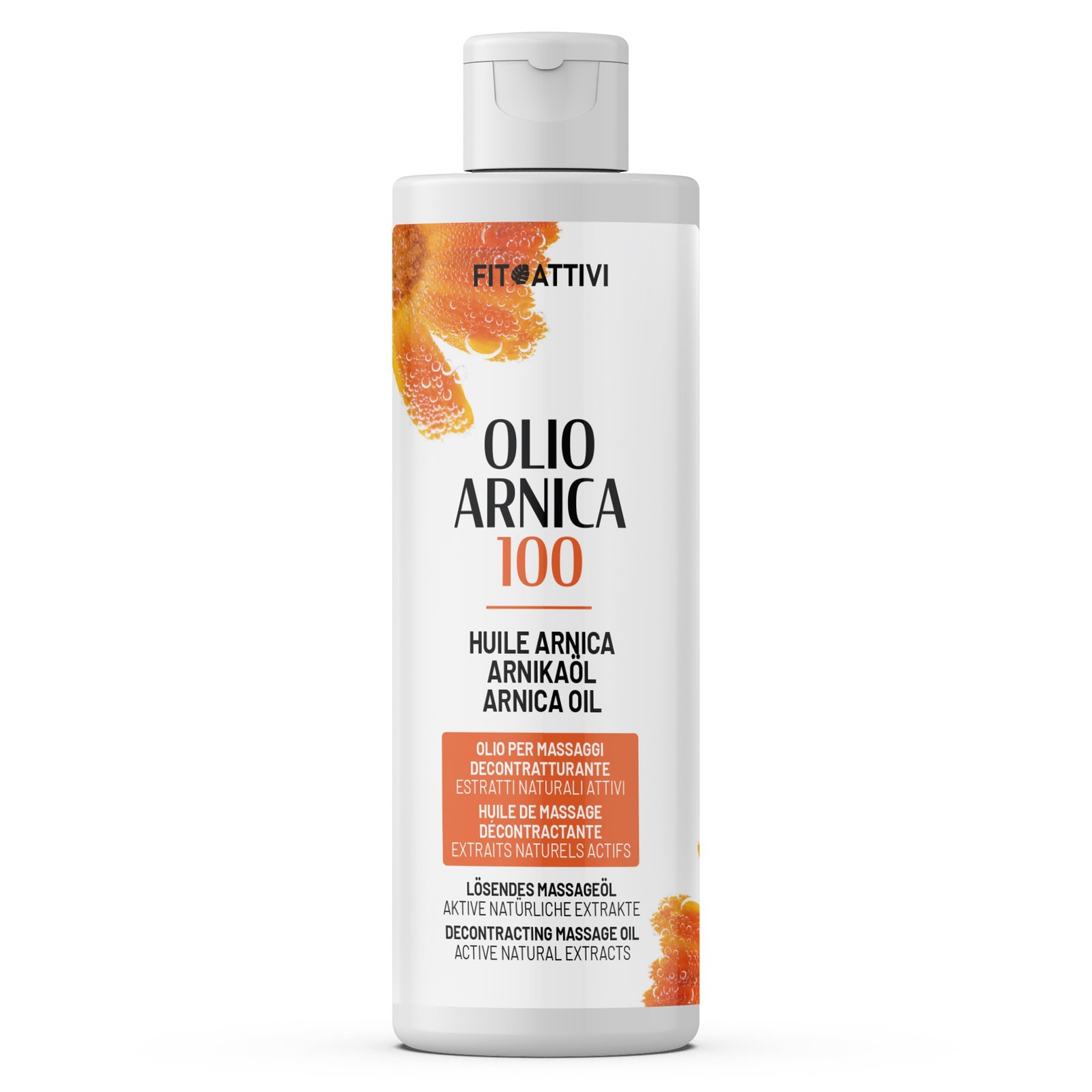 Huile d'Arnica 250ml de Massage Relaxant et Décontracturant Corporel