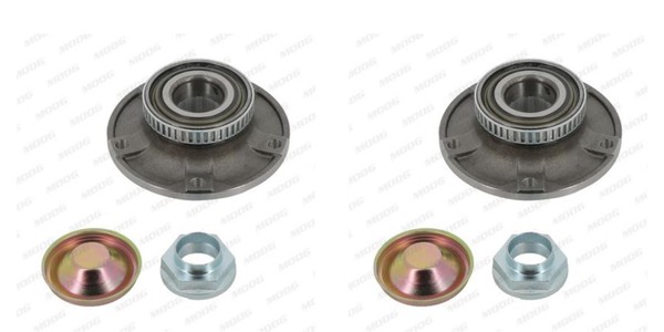 Moog 2X Radnabe Radlagersatz Vorderachse FüR BMW 3Er Compact E46 E36-image