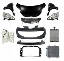 Satz Motorhaube Frontmaske Stoßstange für Peugeot 107 2005-2009