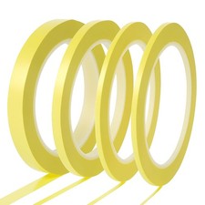 4 Rolls Pin Stripe Tape for Car Multi Size Pinstripe Tape Set 5/64,1/8,15/64,1/2