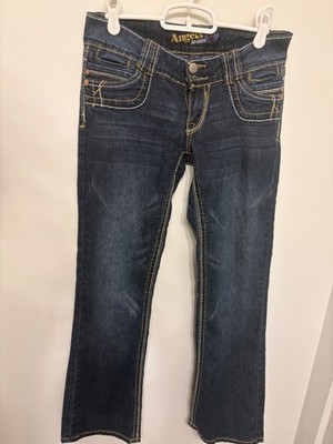 Angels Jeans Size 7 Regular Low Rise Boot Cut