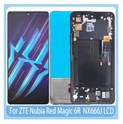 Original For ZTE Nubia RedMagic 6R NX666J LCD Display Touch Screen