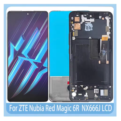 Original For ZTE Nubia RedMagic 6R NX666J LCD Display Touch Screen