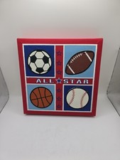9x9x2Cloth Canvas All Star Wall Picture Kids ...