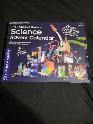 The Thames & Kosmos Science Advent Calendar | 24 STEM Experiments in Chemistr...