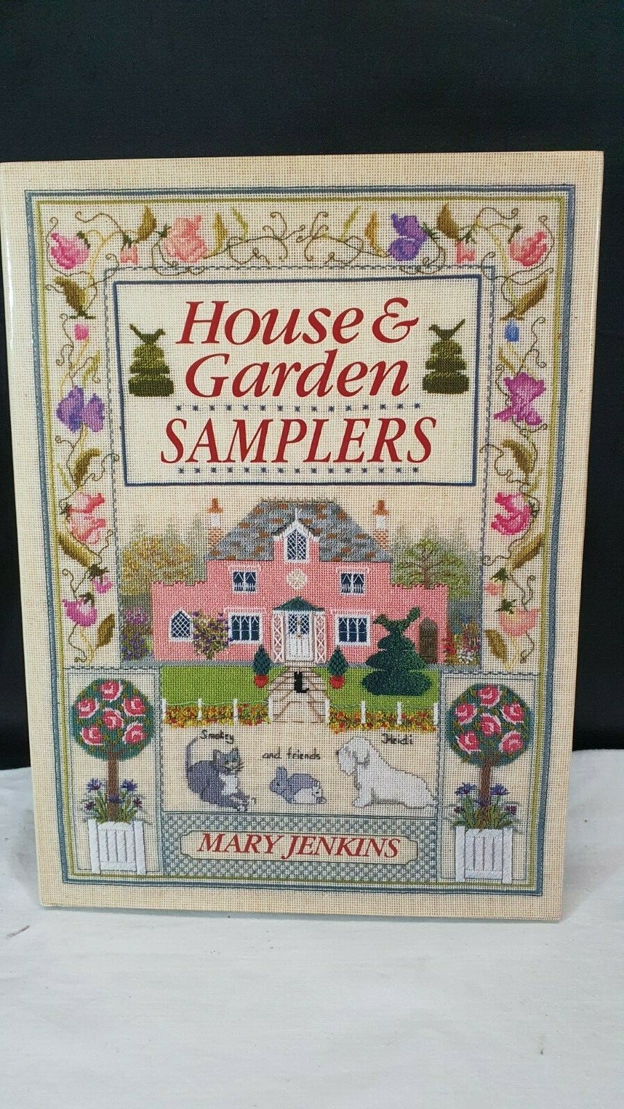 House and Garden Samplers by Mary Jenkins in Hardback