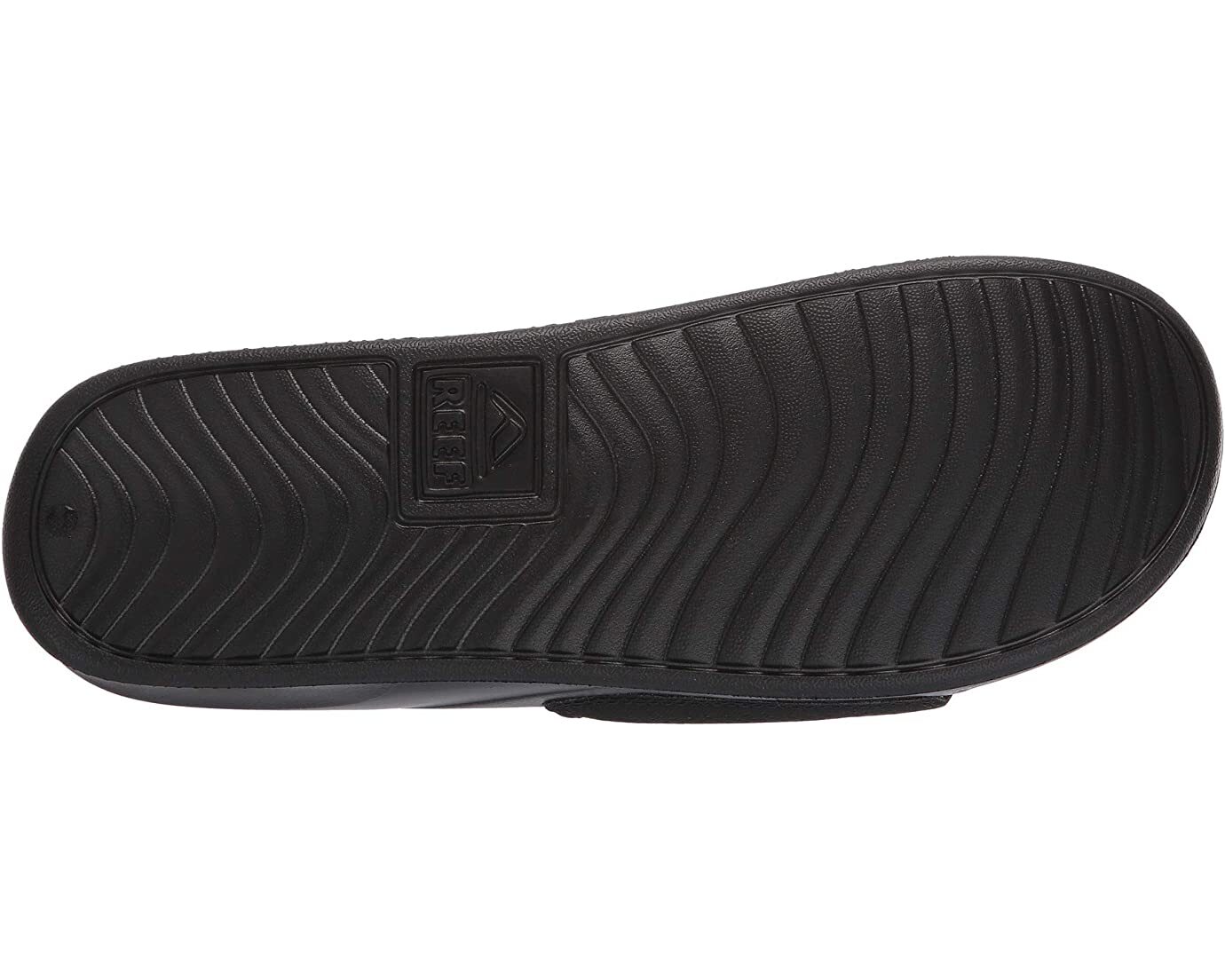 NEW Reef ONE SLIDE Mens FLIP FLOPS Sandals BLACK eBay