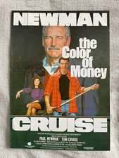 The Color of Money original pressbook featuring Paul Newman and Tom Cruise