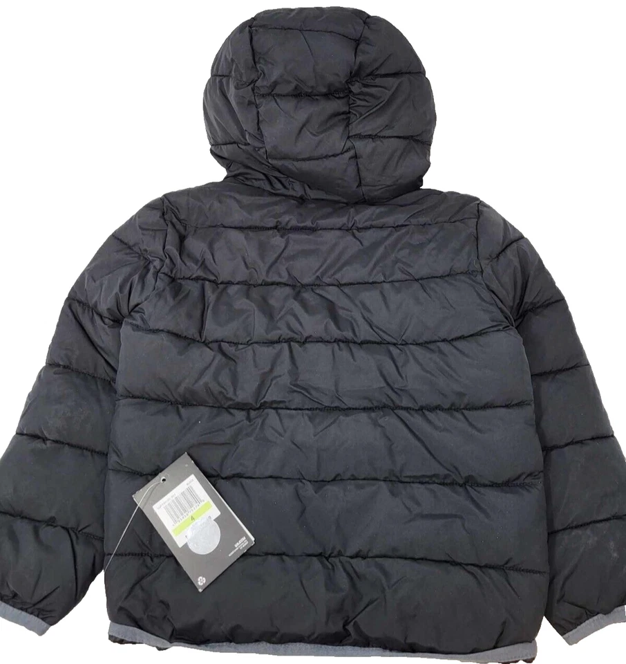 Chaqueta acolchada Under Armour Pronto para niños talla 4 (negra) Foto 2 de 3