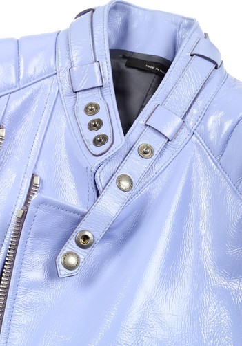 Abrigo Chaqueta de Cuero Motociclista TOM FORD Lila Talla 48/38R EE. UU. Ropa Exterior Chaqueta... - Imagen 5 de 6