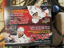 2022-23 Upper Deck MVP Hockey Retail 36-Pack Box FACTORY SEALD NEW