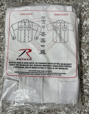 ROTHCO White Uniform Shirt