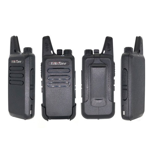 MINI-02 Mini Walkie Talkie 5W UHF 400-470MHz 16 Channel Charger Two Way Radio