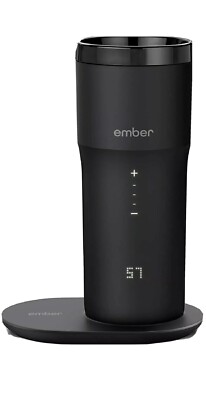 NEW Ember Temperature-Control Smart Mug 2, 355 ml, Black, 3-hr Battery Life