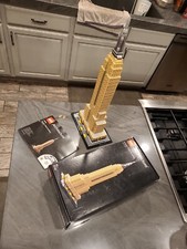 Lego Architecture 21046 Empire State Building Used Complete Box & Instructions