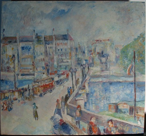 Parigi - Pont Nuef - Monogrammista 1940. - Foto 2 di 17