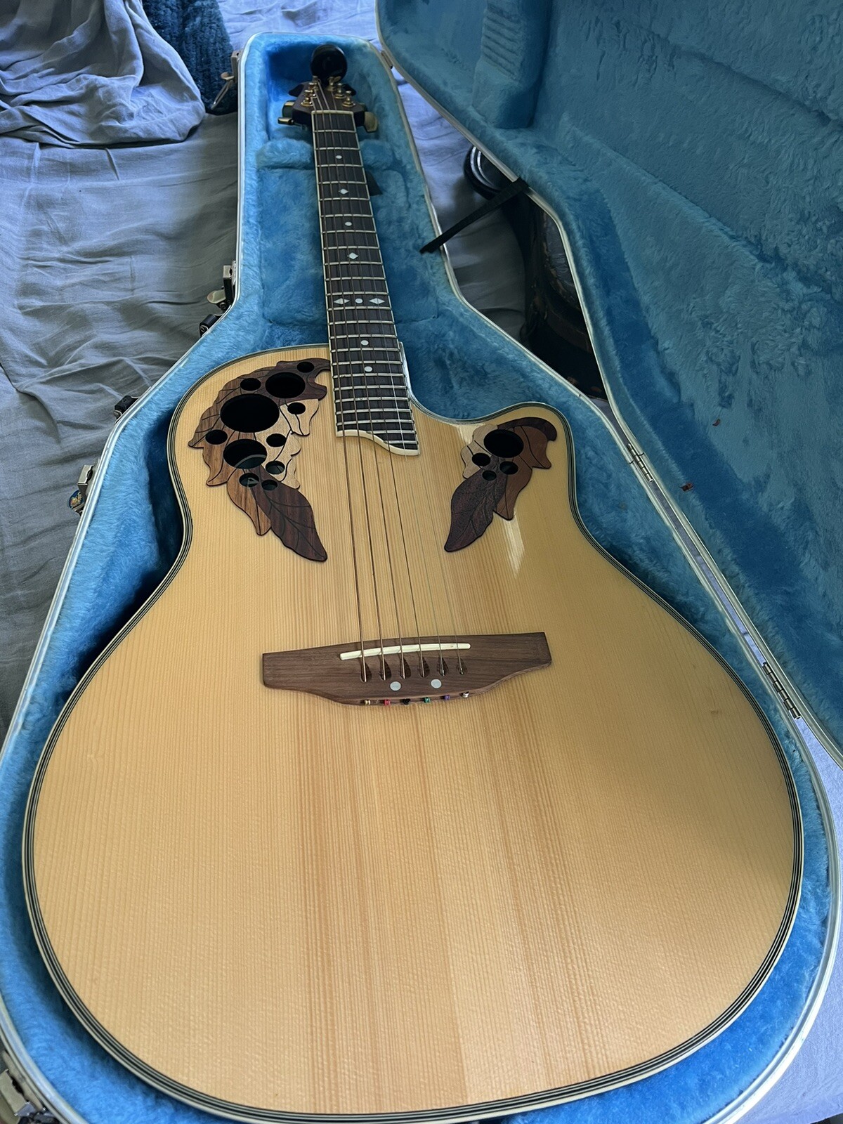 Ovation CC257 Celebrity Deluxe Acoustic Electric Guitar eBay